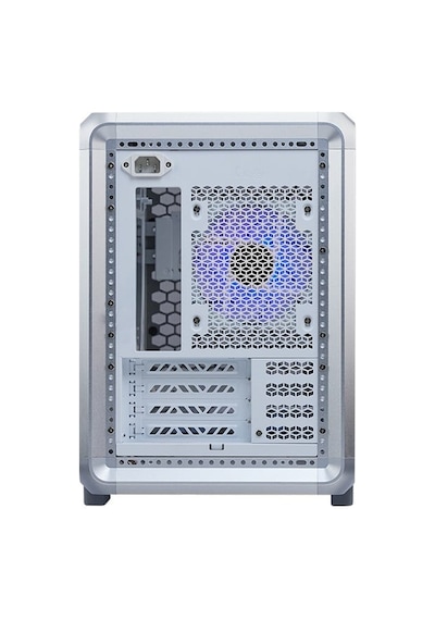 Coolermaster Masterframe 400 Mesh Sılver Tg Mf400m-shnn-s00 Argb Gaming Micro-atx Pc Kasası