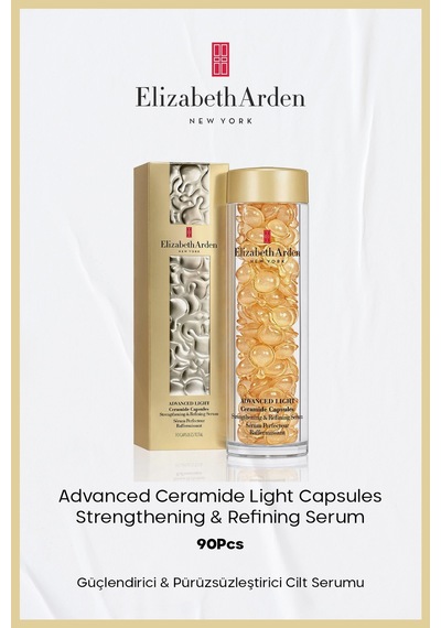 Elizabeth Arden Advanced Ceramide Light Capsules Strengthening & Refining Hafif Yapılı Bariyer Güçlendirici & Pürüzsüzleştirici Serum 90 Kapsül