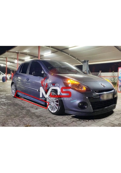 Renault Clio 3 Kng Marşpiyel Tk Fiberglass Boyasız