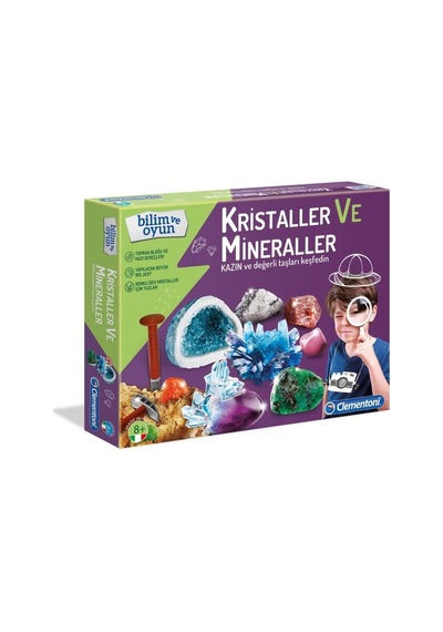 Clementoni Krıstaller ve Mıneraller