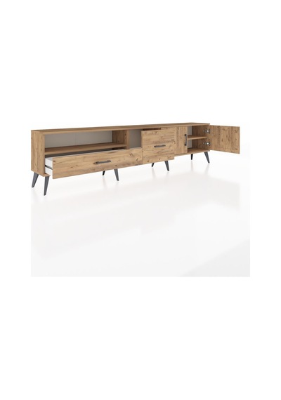 Arges Tv Ünitesi 2 Raflı 2 Çekmeceli 2 Kapaklı 220x30x51 Çam-çam Atlas Çam/atlas Çam - Atlas Çam Arges Tv Ünitesi 2 Raflı 2 Çekmeceli 2 Kapaklı 220x30x51 Çam-çam Atlas Çam/atlas Çam - Atlas Çam