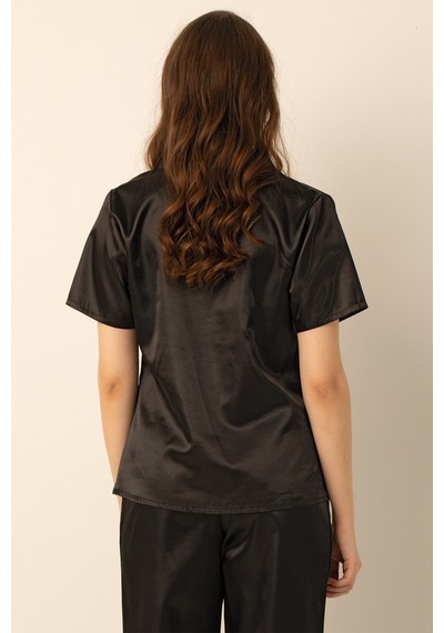 Miorre Bayan Saten Pijama Takımı 001