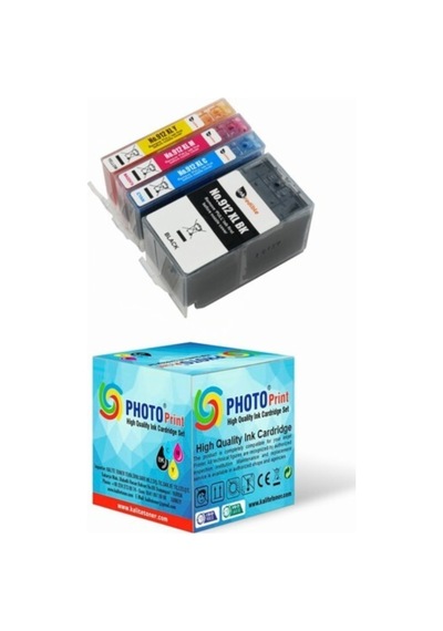 Officejet 8012 Allın One 912xl 917xl 4 Renk Uyumlu Kartuş Seti 1.500 Sayfa