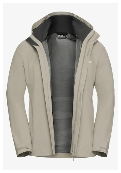 Jack Wolfskin Traıltıme 2l Jkt M A63903 Lınen Erkek Mont Bej