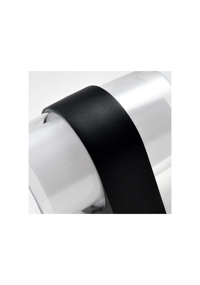Tr 12 W İki Yönlü Led Duvar Aplik - Gün Işığı 3000k - Siyah - Ip54 - Ct-7048 Diğer