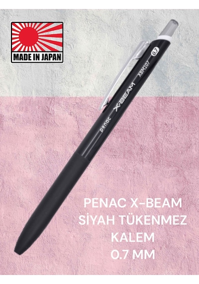 Penac X-beam Tükenmez Kalem 0.7 Mm Basmalı Kırmızı