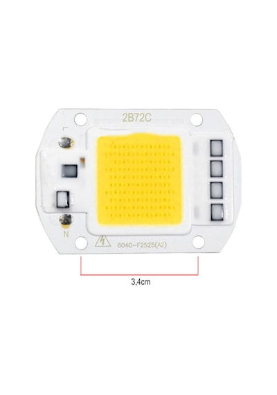 Projektör Cob Led  Beyaz 220v  50w