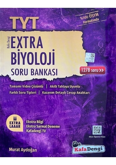 Kafadengi Tyt Biyoloji Extra Soru Bankası 2023