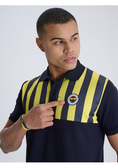 Erkek Trıbun Çubuklu Polo Fb Laci Yeni
