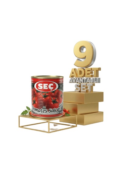 Seç Domates Salçası 9x830 Gr