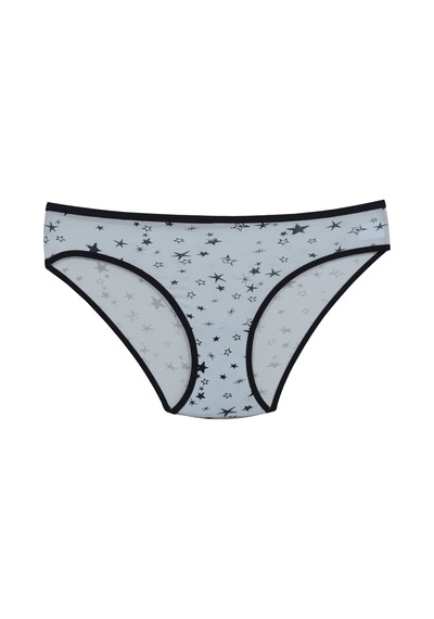 Asist Secret Magic Asm1106 Kadın 3 Lü Renkli Karışık Pamuklu Bikini Külot Renklı