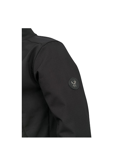 2as Samuel Erkek Softshell Kareli Ceket Siyah