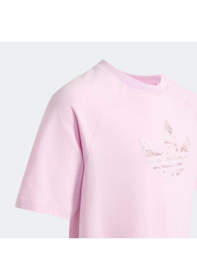 Adidas Graphic Trefoil Loose Çocuk Pembe Tişört Kr9124