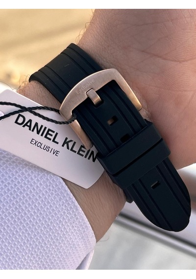 Daniel Klein Silikon Kordon İtalyan Tasarım Bileklik Hediyeli 2yıl Garantili Erkek Kol Saati 10691.4 Rose Gold