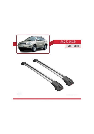 Lexus Rx Xu30 2004-2009 Arası İle Uyumlu Ace-1 Ara Atkı Tavan Barı Gri