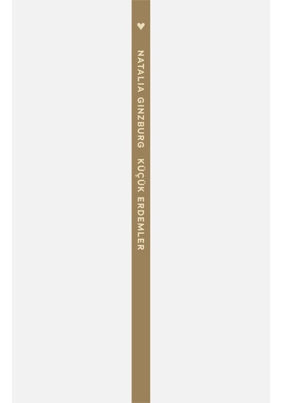 Küçük Erdemler / Can Yayınları / Natalia Ginzburg