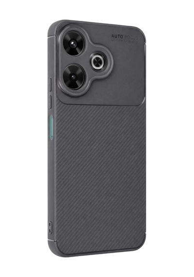 Mey İthalat Redmi 13 4g Kılıf Auto Focus Karbon Kapak - Gri