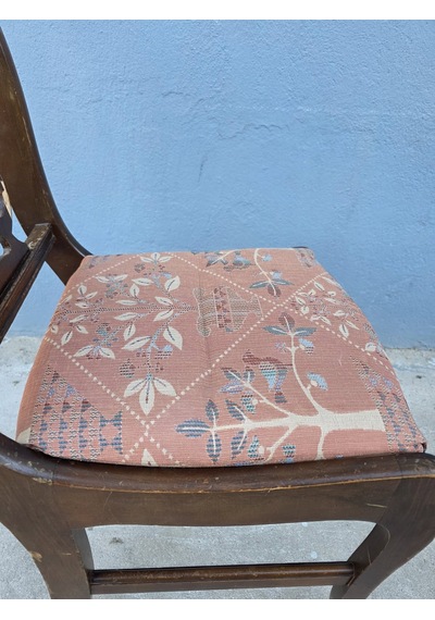 Vintage Masif Ahşap Yemek Sandalye 1 Adet Ac02 Çok Renkli