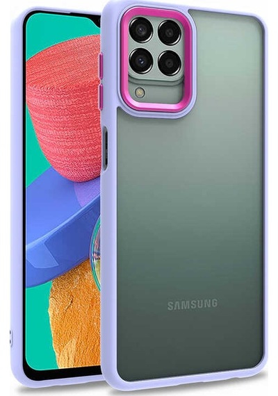 Samsung Galaxy M33 Uyumlu Kılıf Zore Flora Kapak