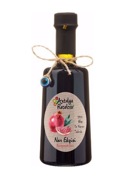 Antalya Reçelcisi %100 Nar Ekşisi Premium 250 ML Cam Şişe