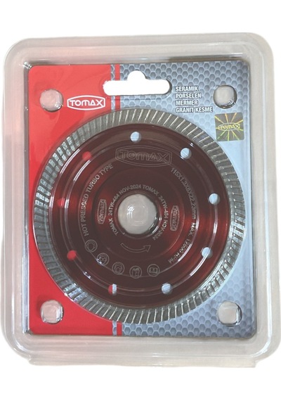 Tomax İnce Hassas Kesme 115x1.3x22mm