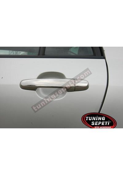 Toyota Corolla Uyumlu 2002 - 2006 Kapı Kolu Paslanmaz Çelik