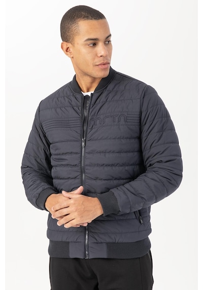 Maraton Sportswear Regular Erkek Hakim Yaka Takma Kol Outdoor Lacivert Mont 21741-lacivert Lacivert