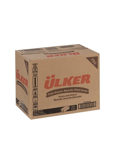 Ülker Petibör Bisküvi 16x175g Kakao - Lezzetli Atıştırmalık 2'li Ekonomik Paket - 2 Adet Tarı