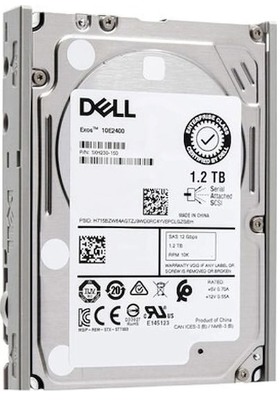 Dell Exos 10e2400 2.5" 1.2tb Sas 10000rpm Sata Harddisk
