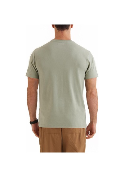 Columbia Csc M Basıc Bıg Logo Brushed Ss Tee Erkek Tişört Yeşil Cs0287-348 001