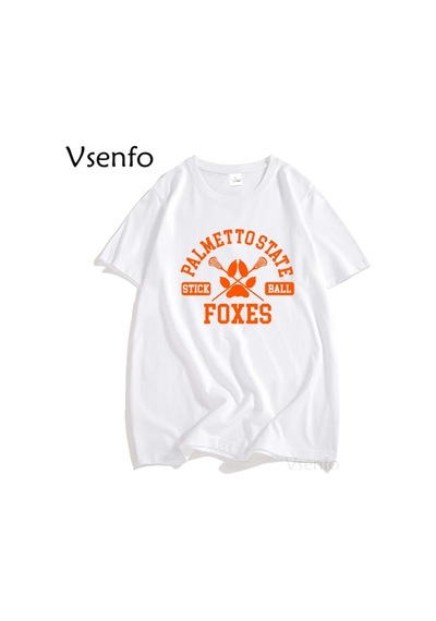 Tarzsokak Hepsi Oyun İçin Palmetto Eyalet Tilkiler Andrew Minyard Tshirt Erkek Kadın Psu Tilkiler Palme 2798 Beyaz