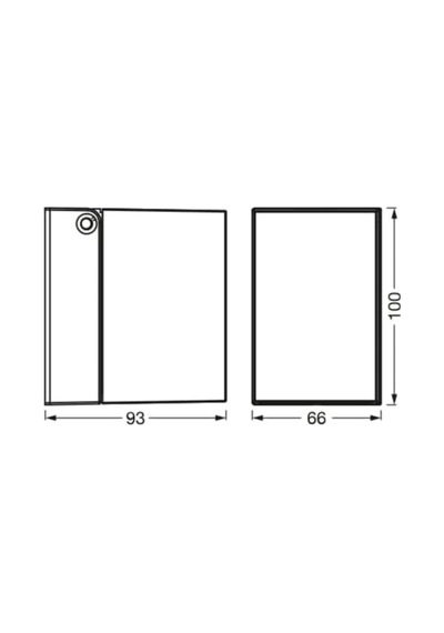 Endura Cube Ayarlanabilir Dış Mekan Aplik, Gu10 Duylu, Ip44 Suya Dayanıklı Siyah
