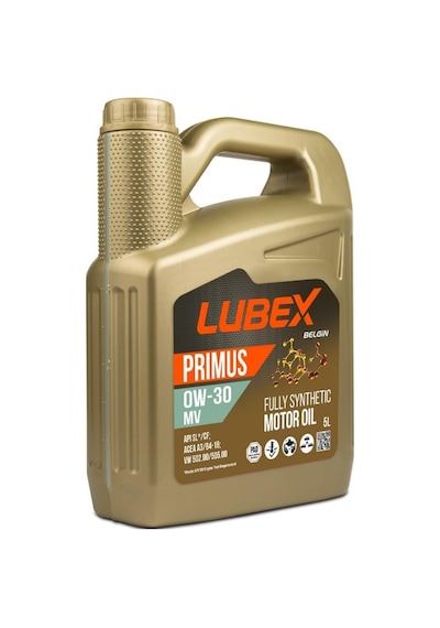 Lubex Primus 5W-30 Mv Tam Sentetik Motor Yağı 5 L