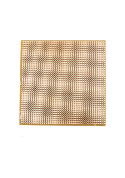Delikli Pertinaks Plaket 12X12Cm