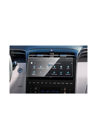 Hyundai Tucson Uyumlu 10.25 İnç Multimedya Araç Ekran Koruyucu 2021 9h Nano Kırılmaz Şeffaf