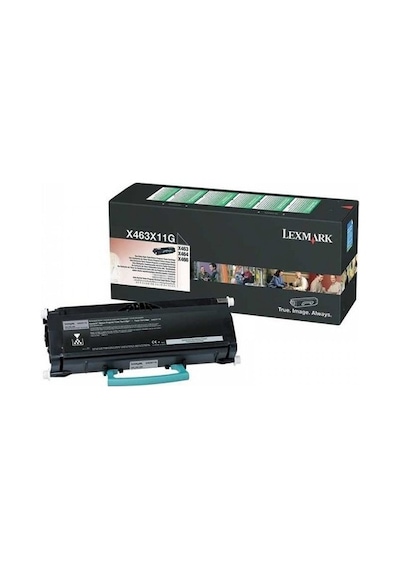 Lexmark X463 X463X11G Siyah Toner - X463-X464-X466