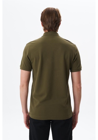 AR-MA Arma Erkek Regular Fit Basic % 100 Pamuk Pike Polo Yaka Tişört Y29374355402 Haki