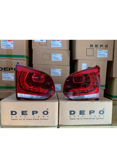 Vw Golf6 2009-2013 Arası Depo Ledli Sağ Ve Sol İç Stop Lambası 5k0945093p / 5k0945094p