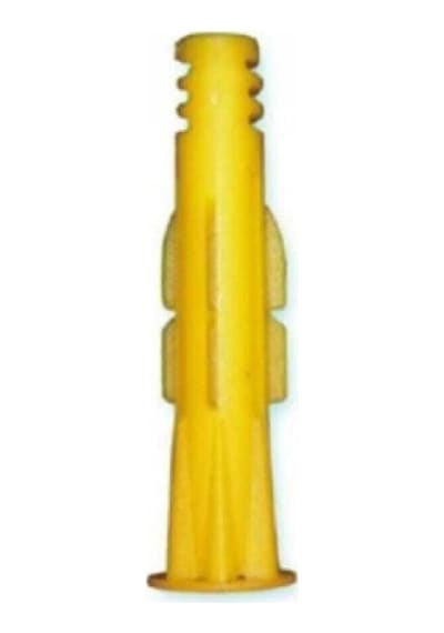 Plastik Roket Dübel 8 Lik 500 Adet Sarı 8 Mm Hırdavat Vida