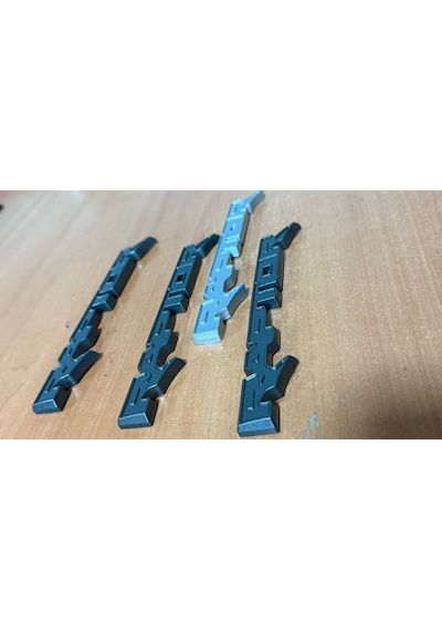 Ford Ranger F150 Gen3 Raptor Kaput Kaplama Scoop Yazısı 2 Adet