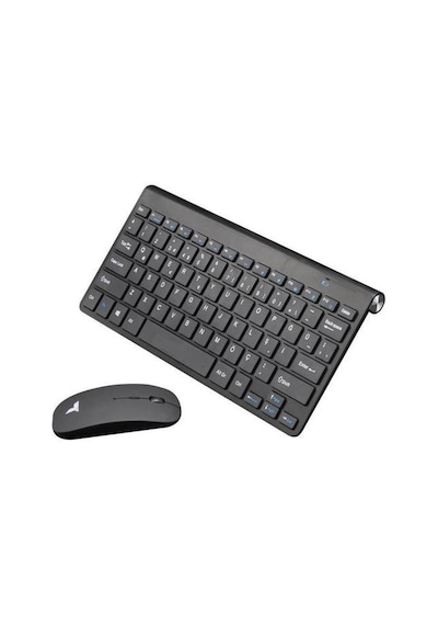 Klavye Mouse Seti Akıllı Kablosuz Tcm05 Siyah