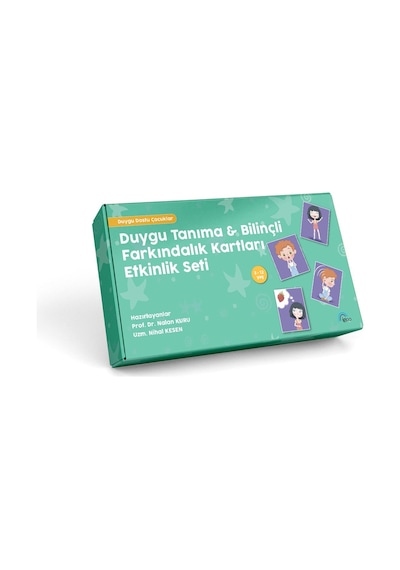 Duygu Tanıma-bilinçli Farkındalık Kartları Etkinlik Seti