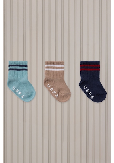 U.S. Polo Assn. U.s. Polo Assn Erkek Bebek Kahverengi Çorap 5274-45967 Kahverengi