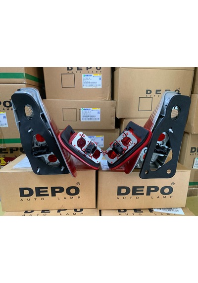 Bmw X5 E53 2000-2007 Arası Depo Stop Lambası 4'lü Komple Takım 63217164475 / 63217164476