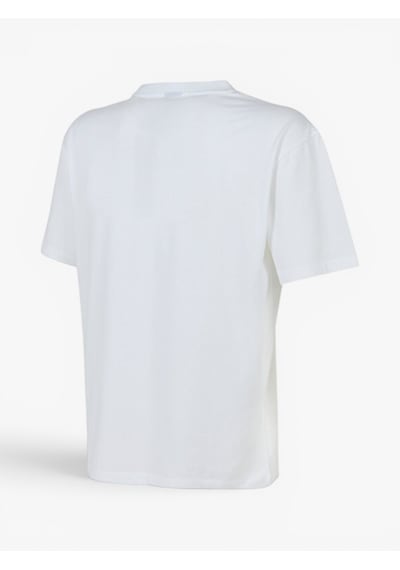 New Balance Nb Lıfestyle Men T-shırt Erkek Beyaz T-shirt - Mnt3641