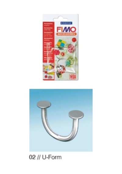 Fimo U Şeklinde Yüzük Takı Aksesuarı Çok Renkli