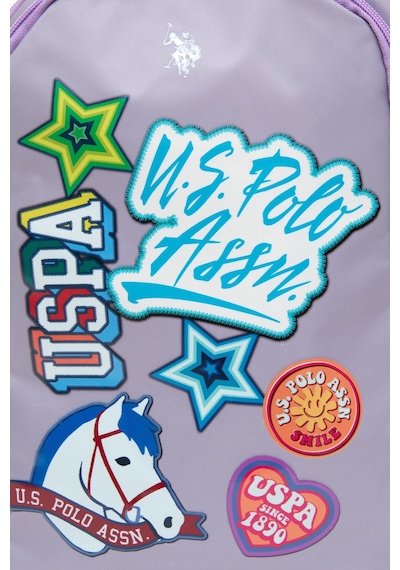 U.s. Polo Assn. Kız Çocuk Lila Okul Çantası 50315133-vr034 Çok Renkli