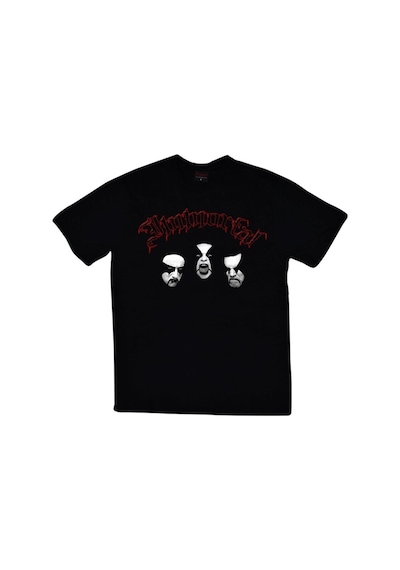 Stoned&Fame Immortal Baskılı T-shirt SIYAH
