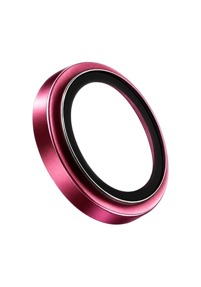Apple Uyumlu Apple Uyumlu iPhone 18 Pro Max Bilvis Titan Kamera Lens - Bordo Düz Renkli