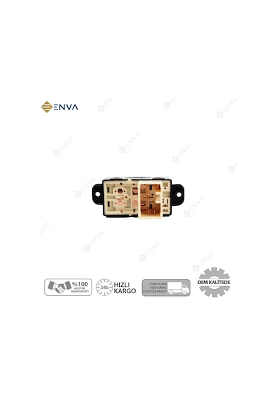 Hyundai Accent Era Tekli Cam Açma Düğmesi Anahtarı 2006--2012